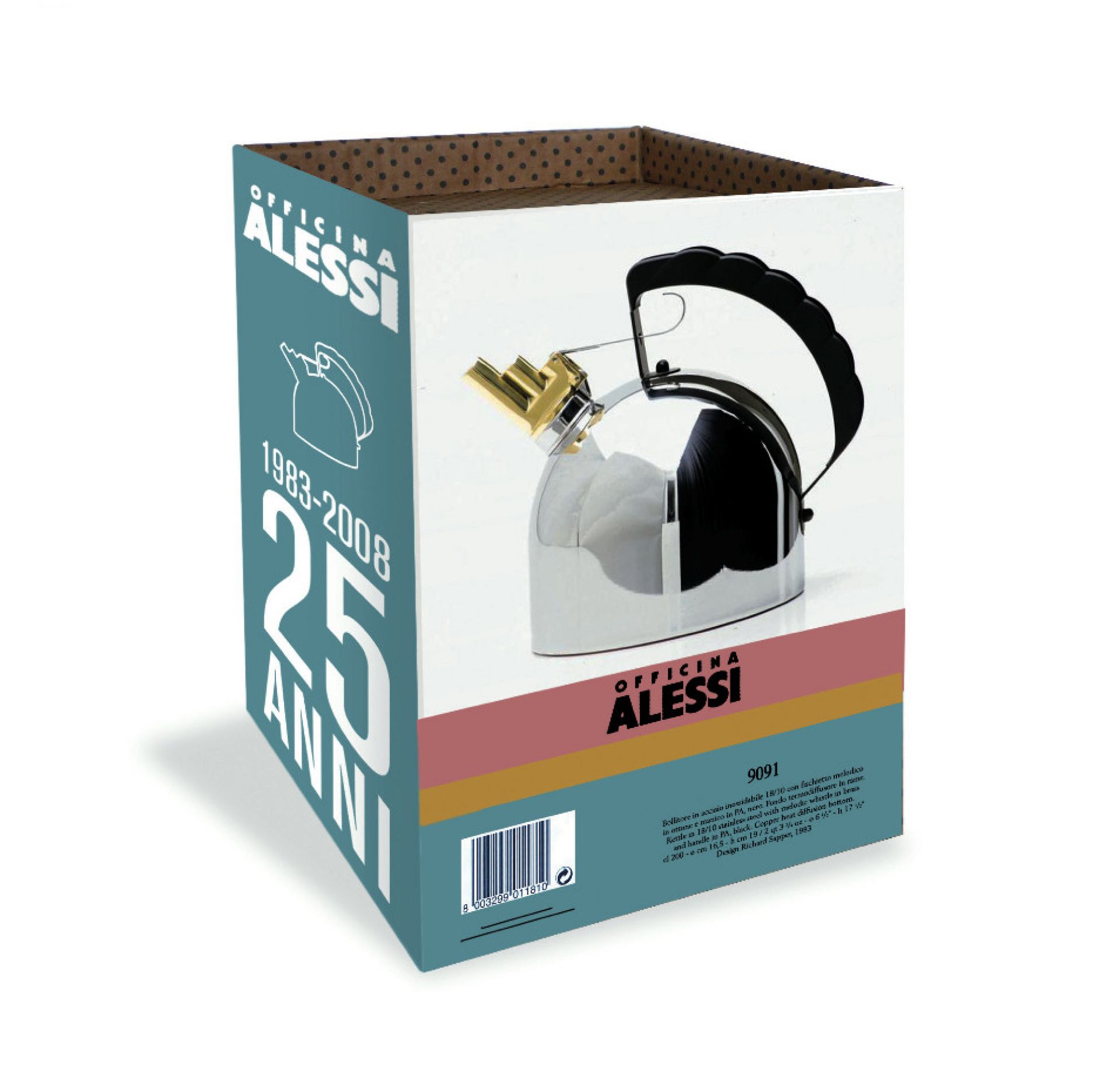 Alessi kettle 9091 hotsell